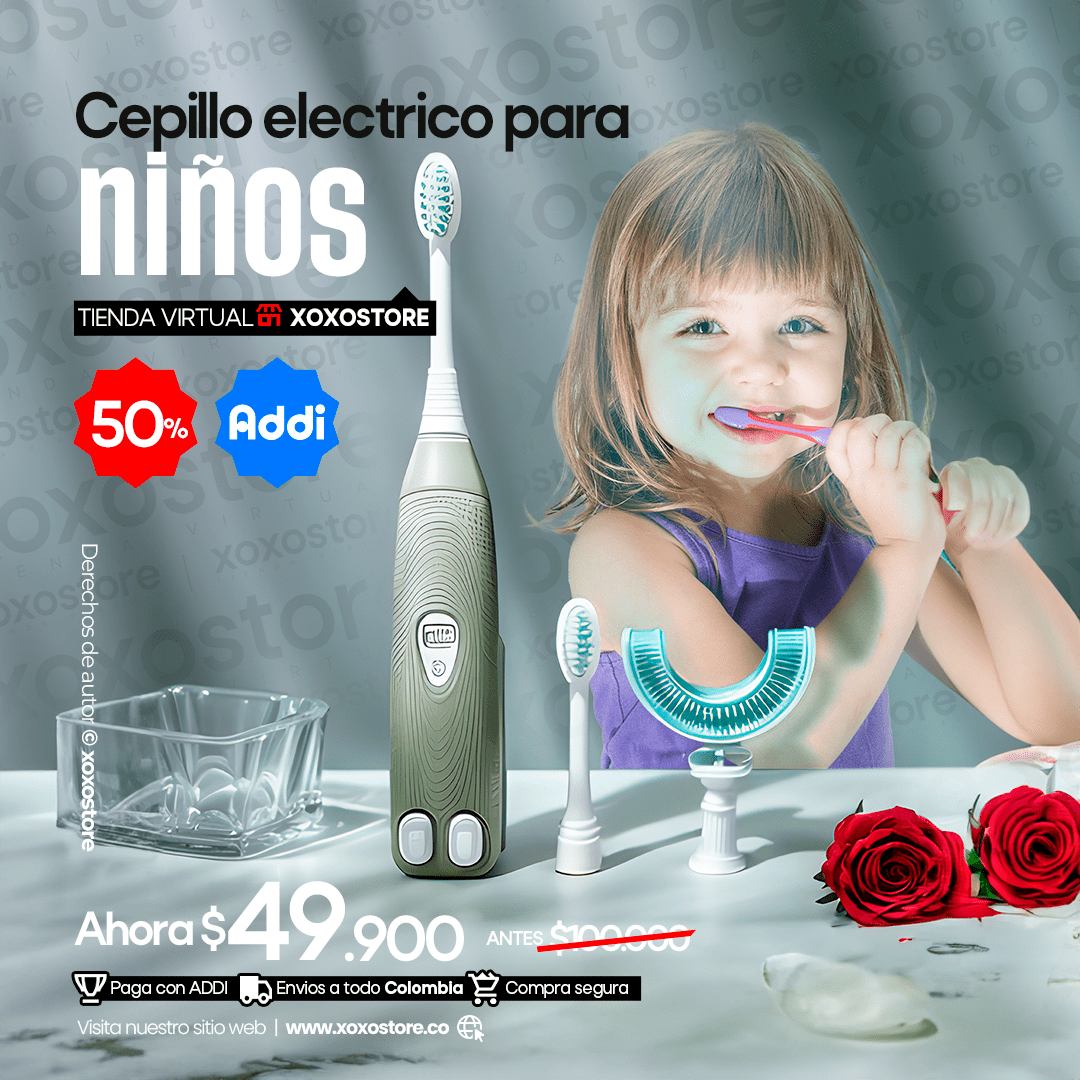 Cepillo Electrico De Dientes Para Niños