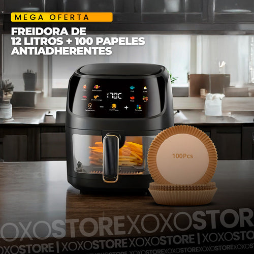 Frediora de 12 litros+ 100 papeles antiadherentes