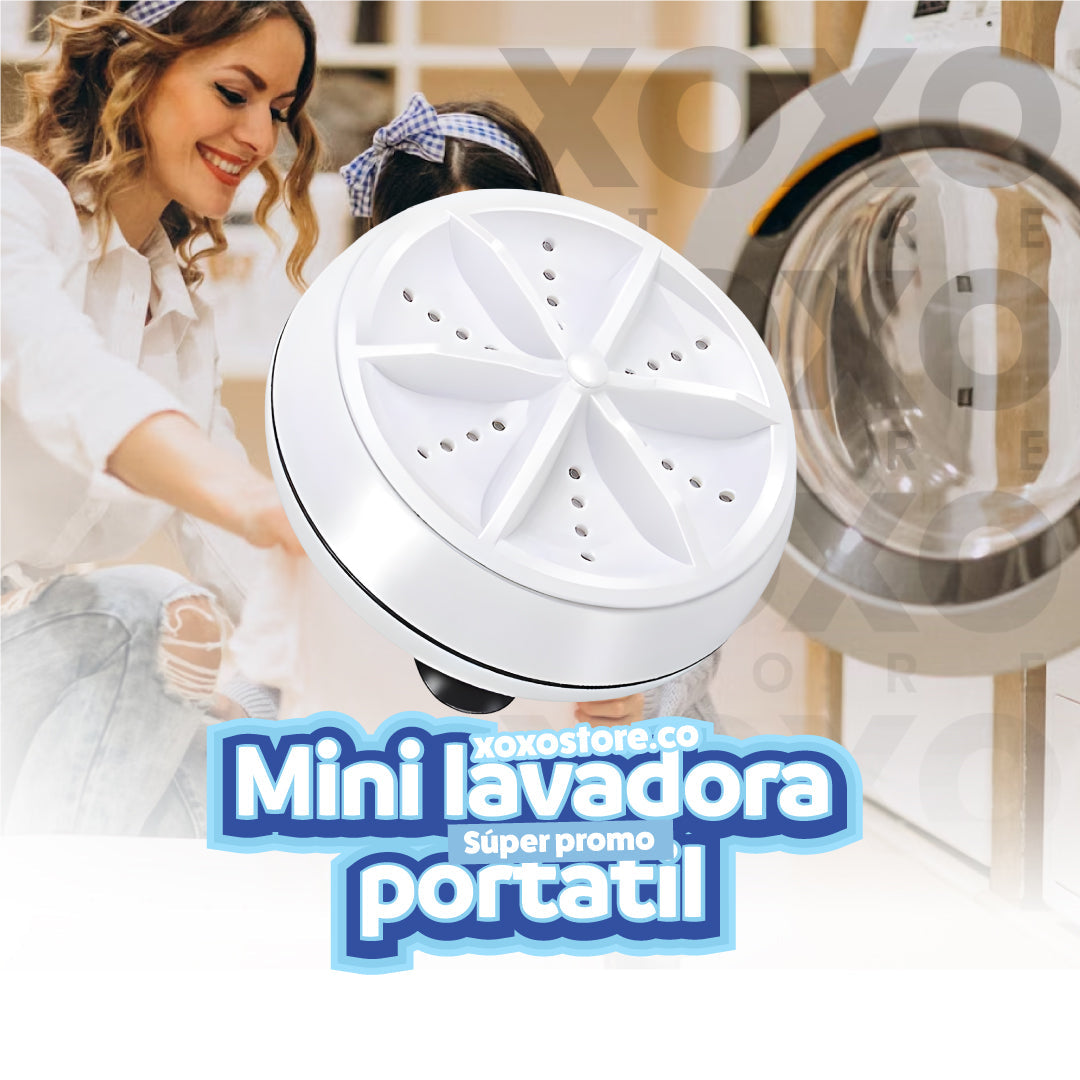Mini lavadora portatil