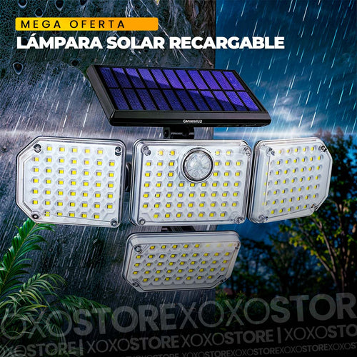 Lampara solar para exterior