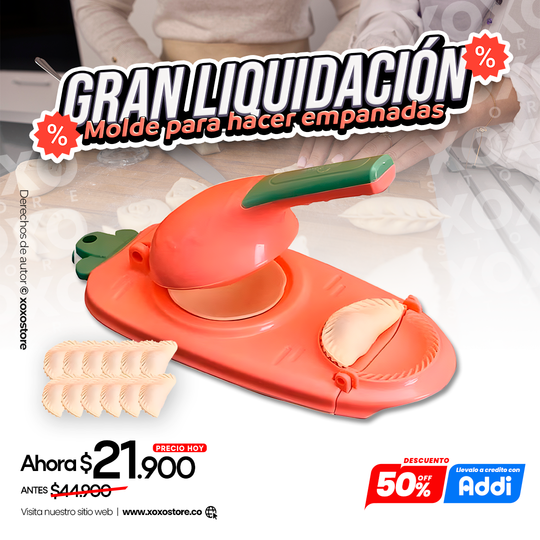 Molde para hacer empanadas PROMO