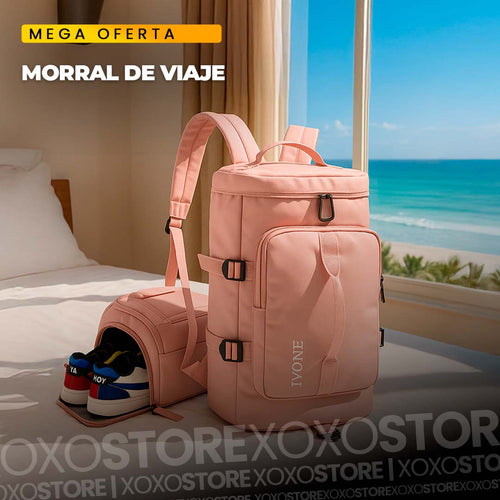Morral multifuncional ideal para viajes