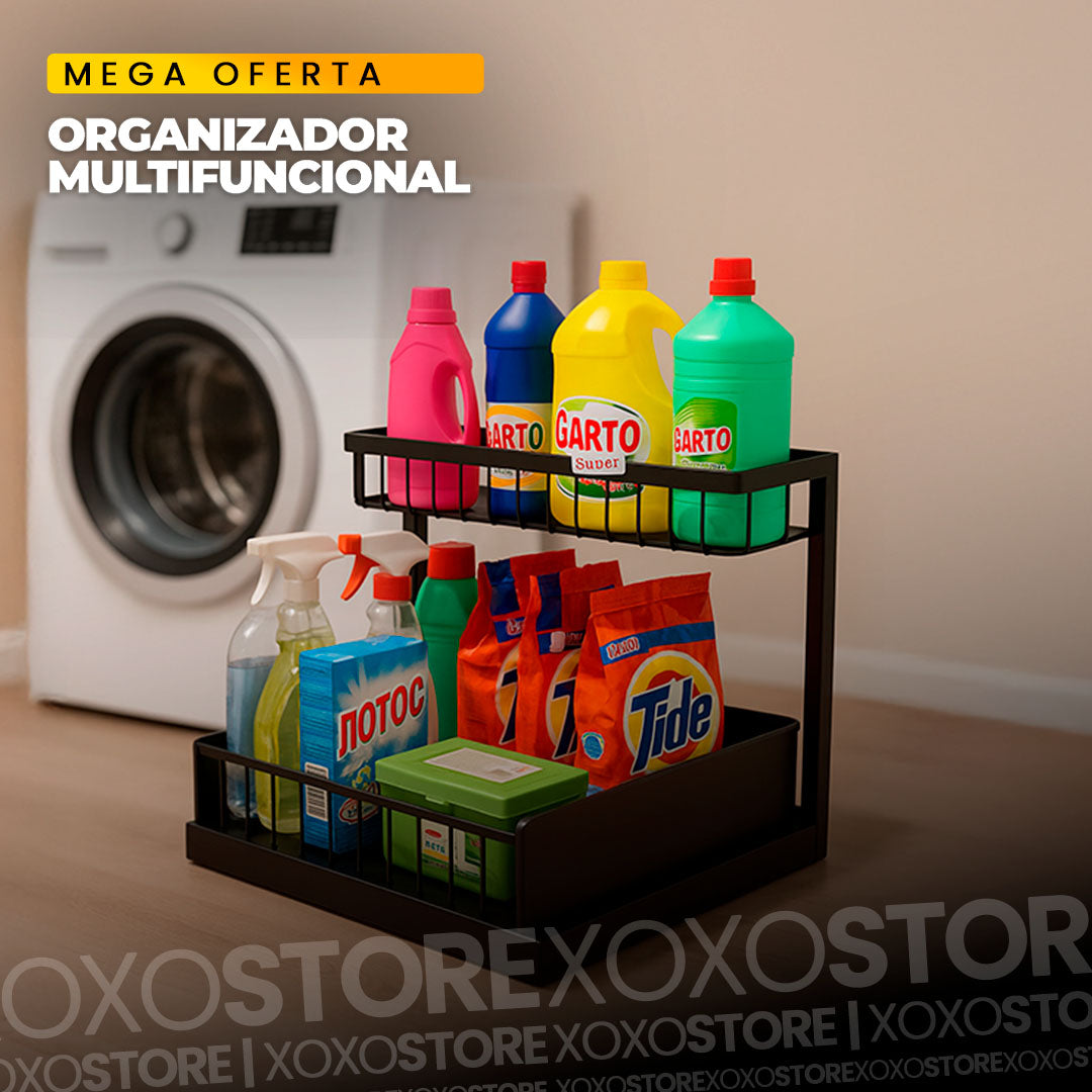 Organizador multifuncional para cocina o lavanderia
