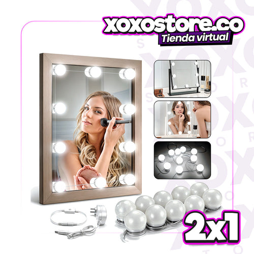 2x1 bombillo para tocador