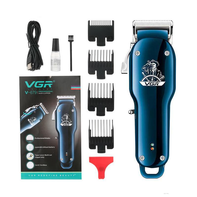 MAQUINA PELUQUERA VGR-679 RECARGABLE