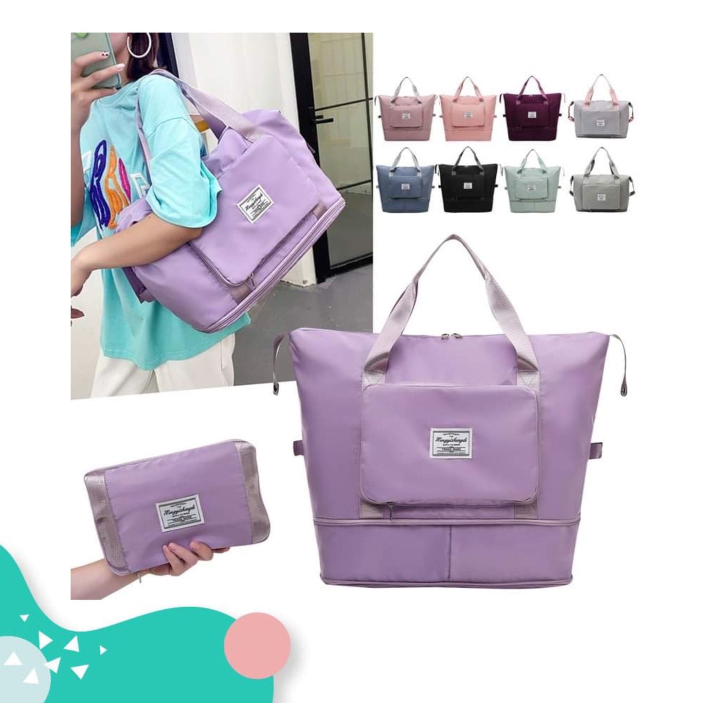 Bolso expandible de viaje
