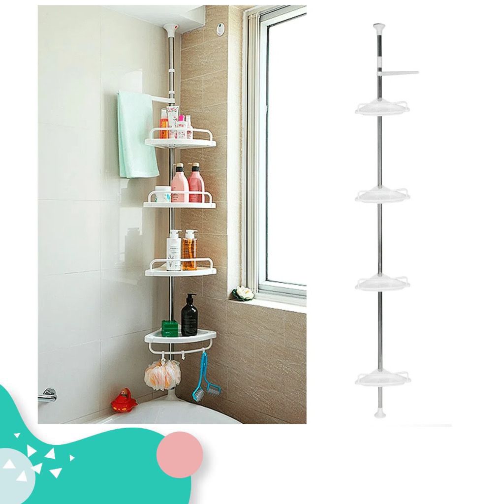 Organizador esquinero para baños