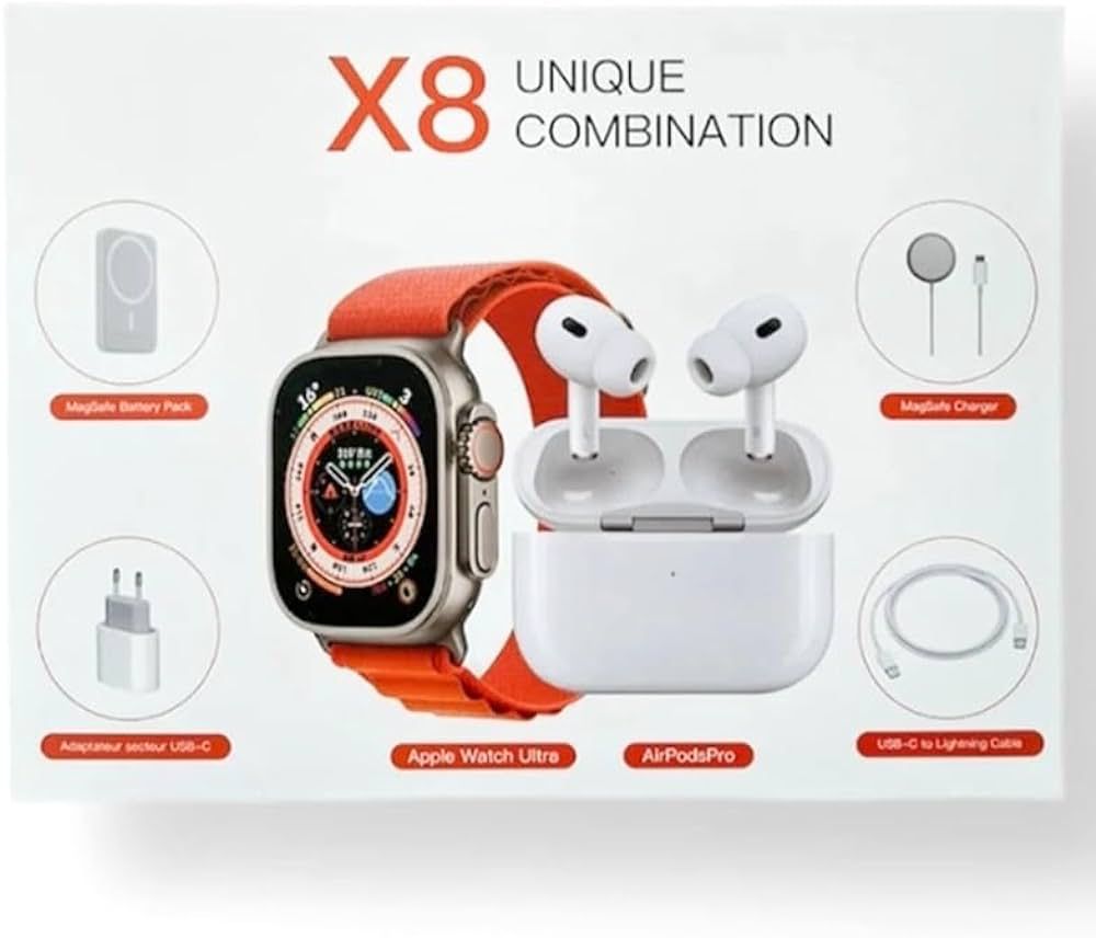 Reloj x8 unique con audifonos