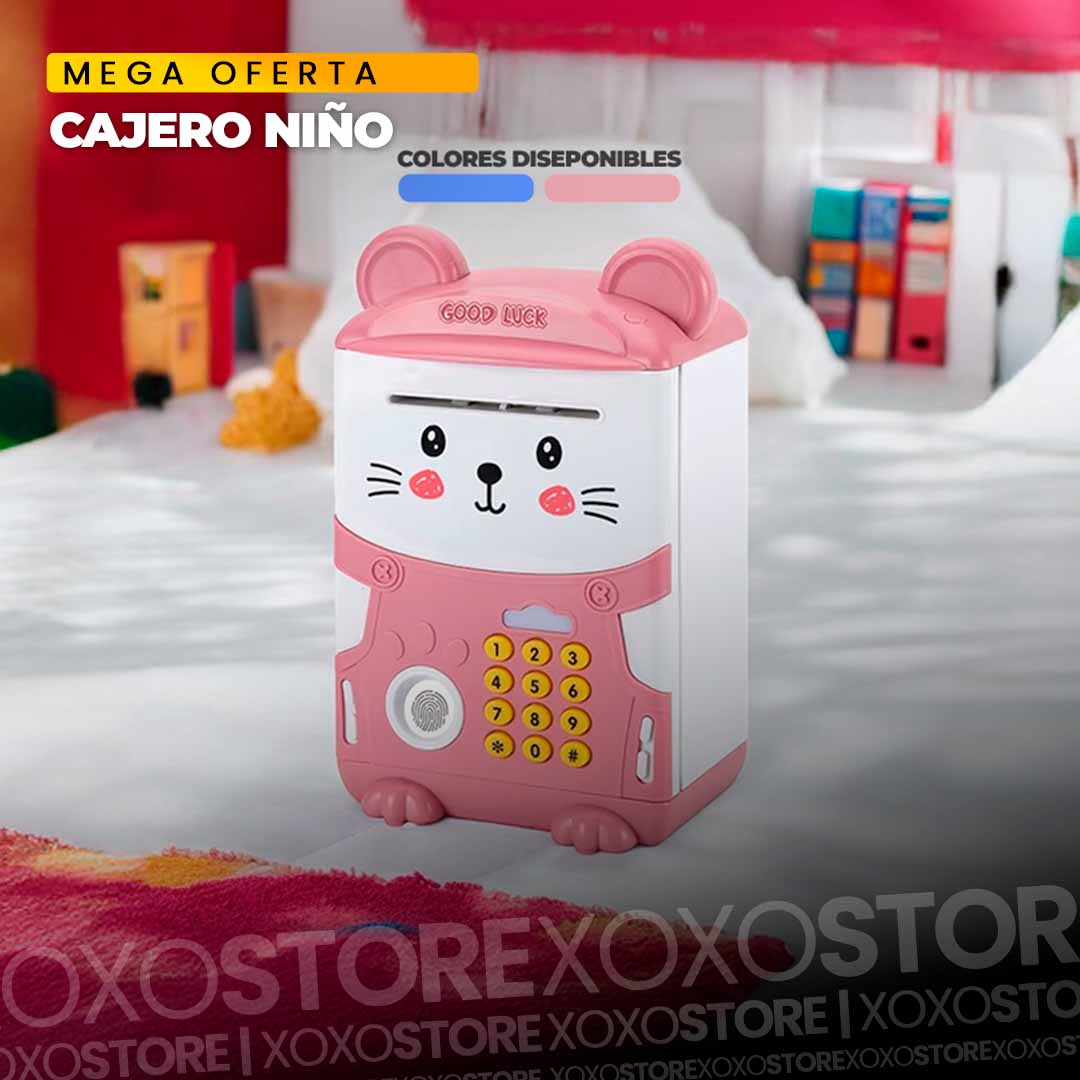 Cajero inteligente infantil con orejas