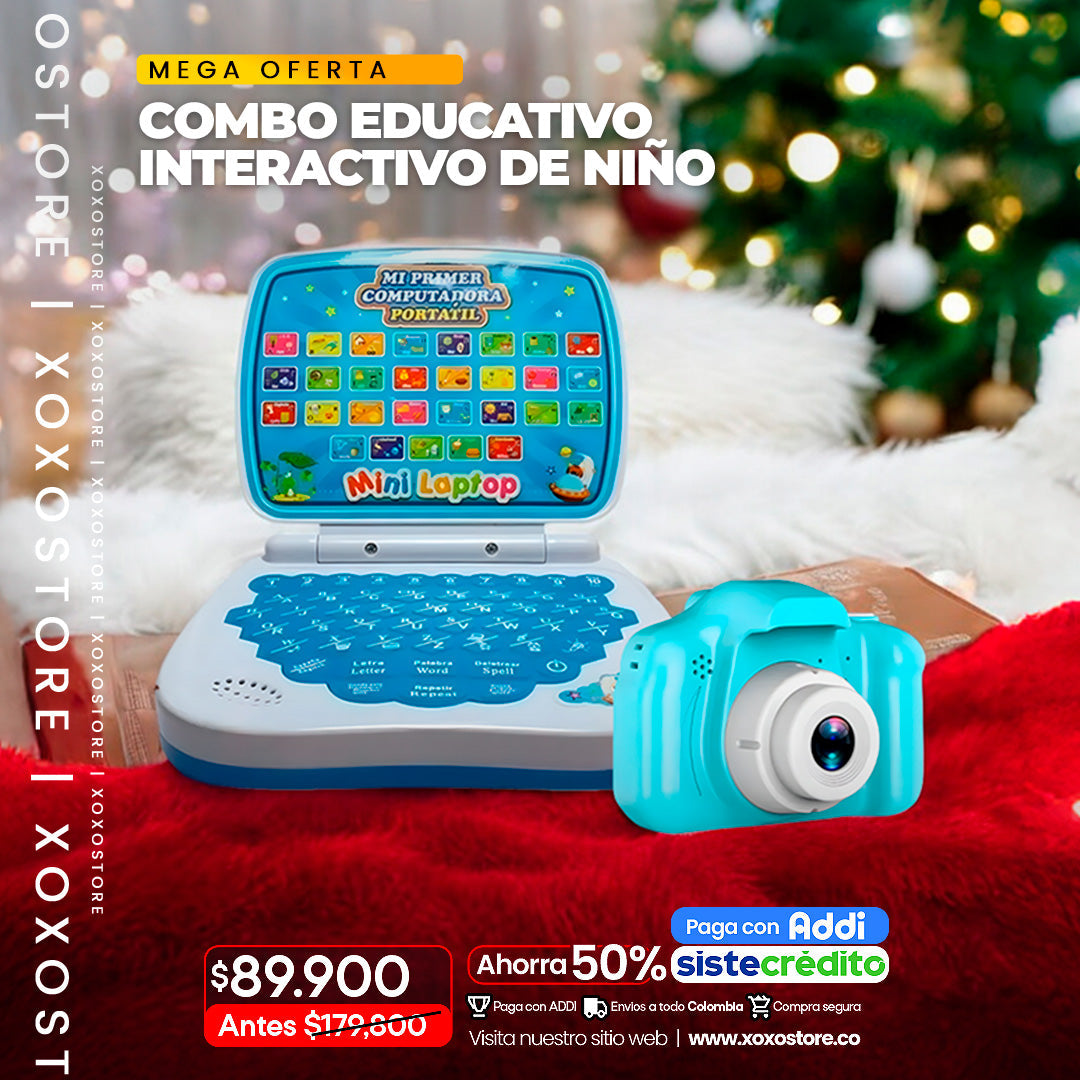 Combo educativo y interactivo infantil