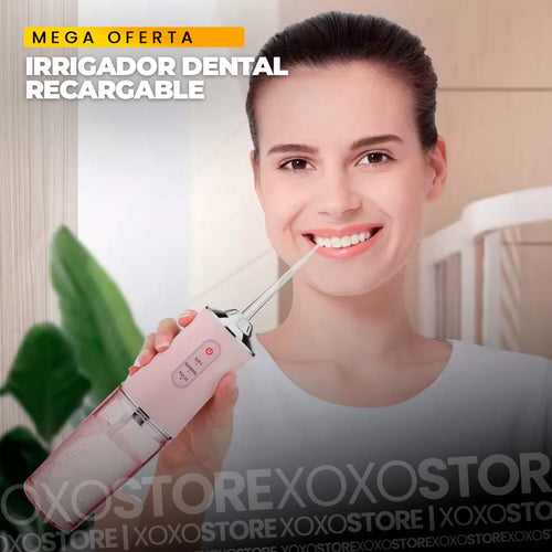 IRRIGADOR ORAL RECARGABLE