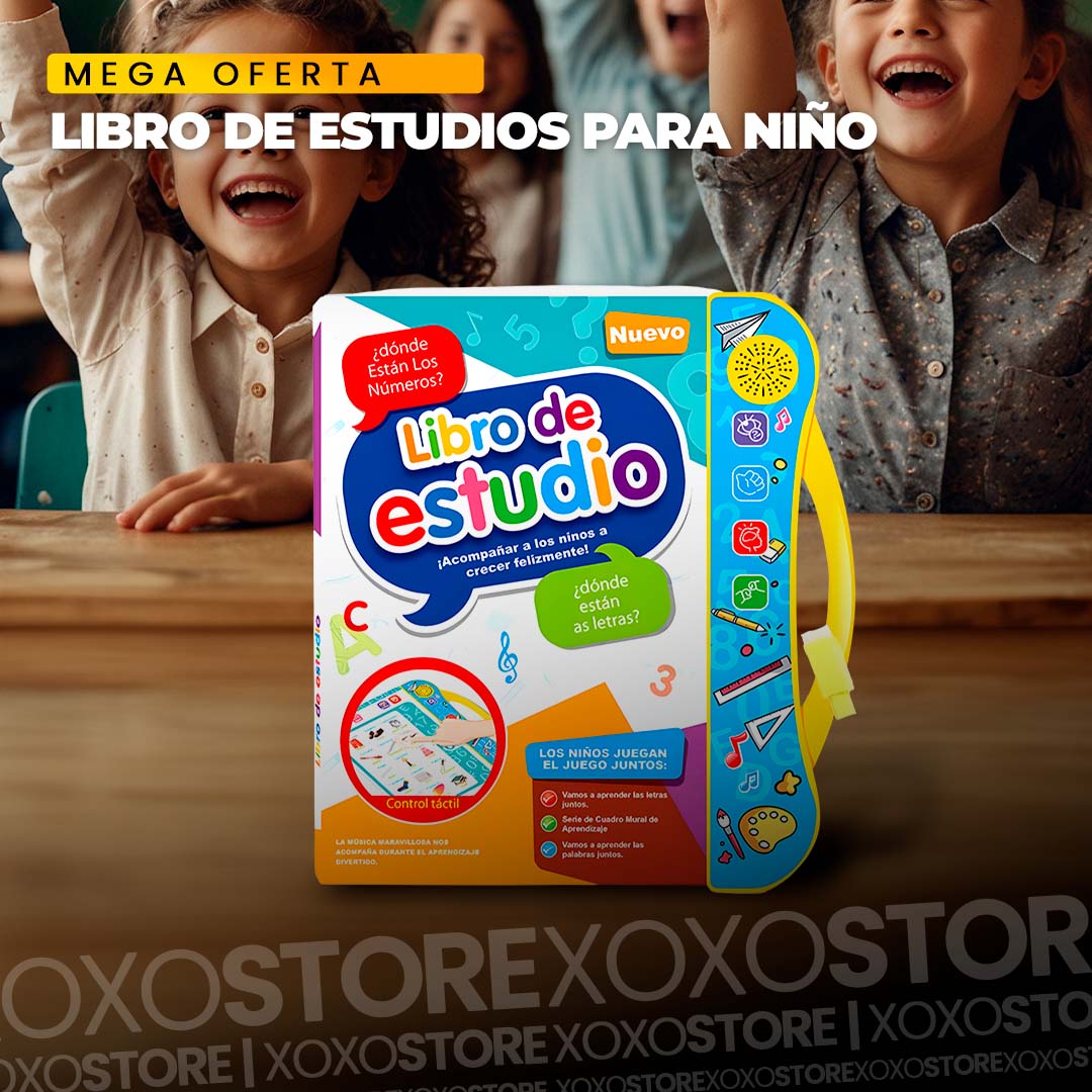 Libro de estudio educativo infantil