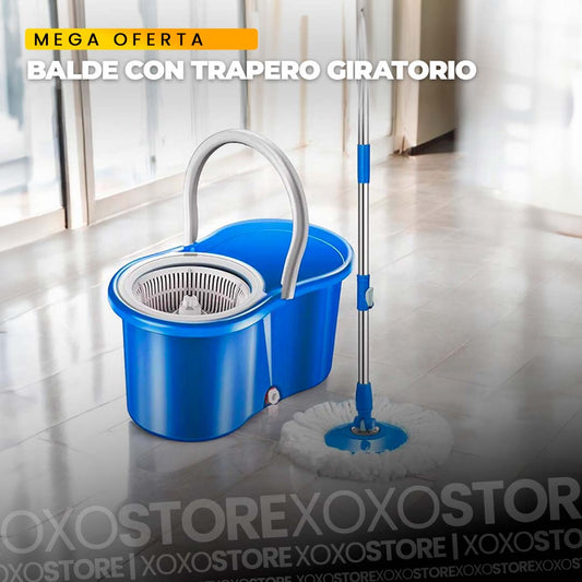 Limpiador giratorio+balde