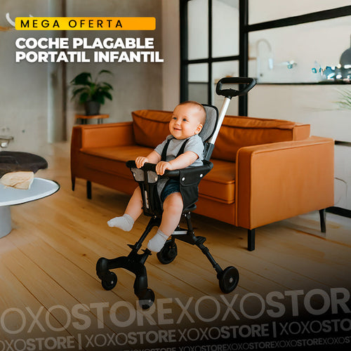 Coche paseador plegable infantil