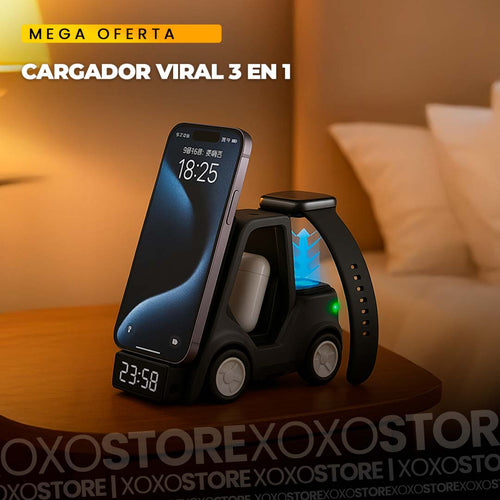 CARGADOR VIRAL 3 EN 1