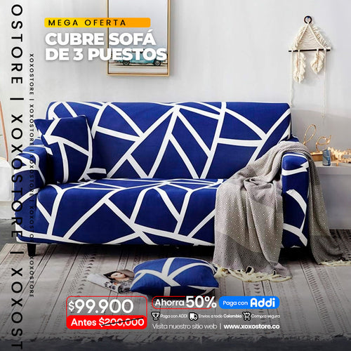 Forro para sofa de 3 puestos