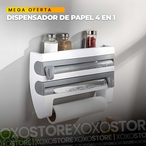 Dispensador de papel 3 en 1