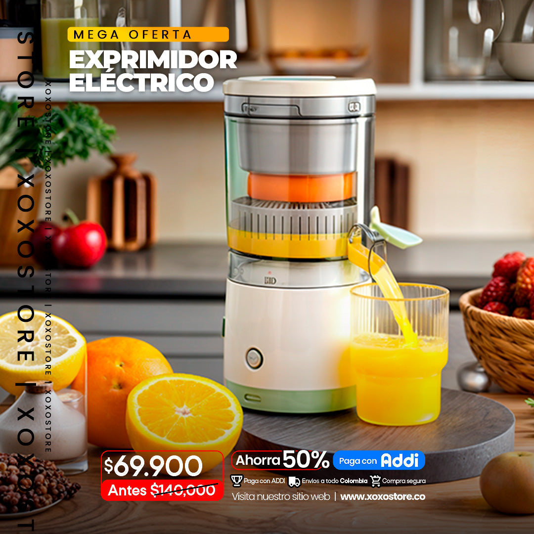 Exprimidor de jugo electrico