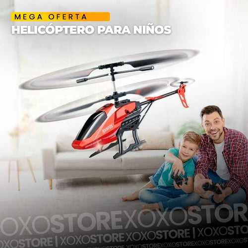 Helicoptero infantil recargable