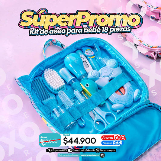 Kit de aseo para bebe piezas