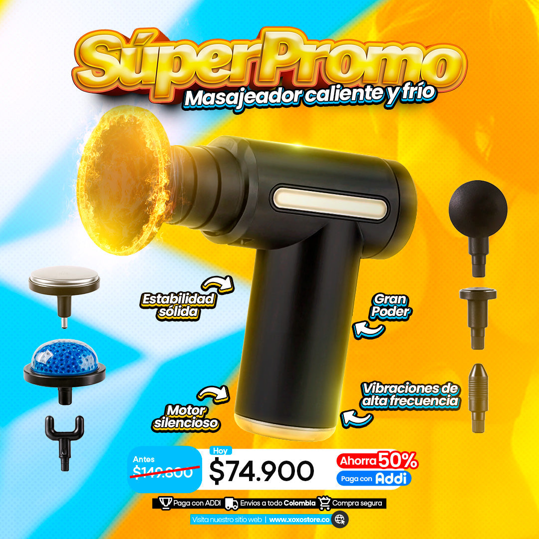 Masajeador corporal caliente y frio