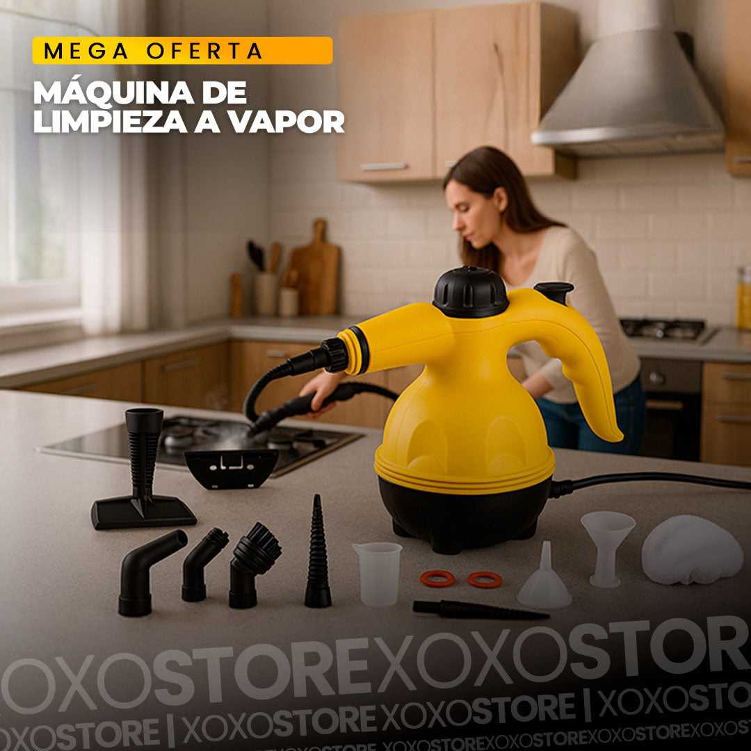 Maquina de limpiaza a vapor 5 en 1
