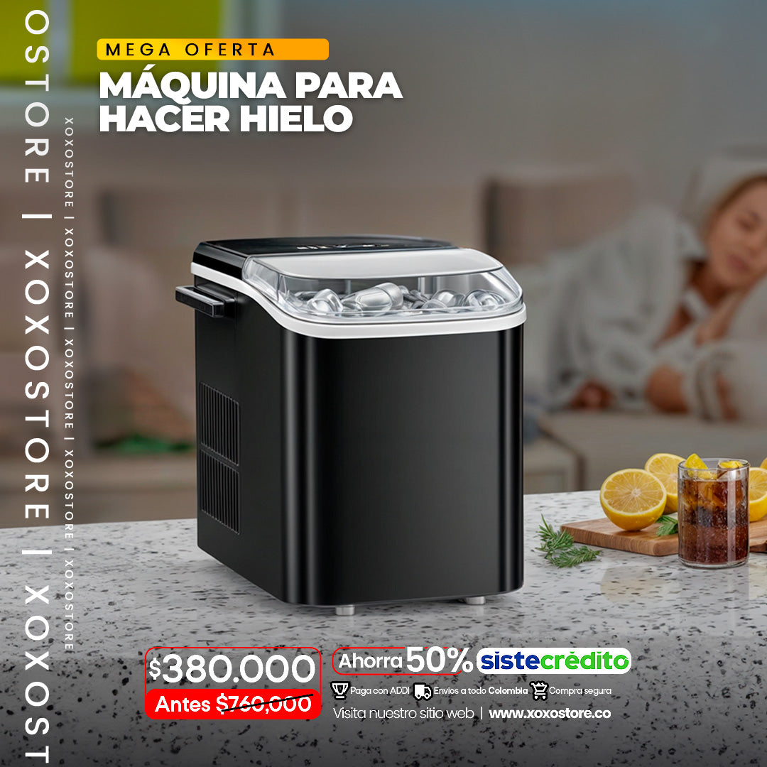 Maquina para hacer hielo