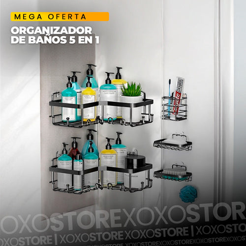 Organizador de ducha 5 en 1