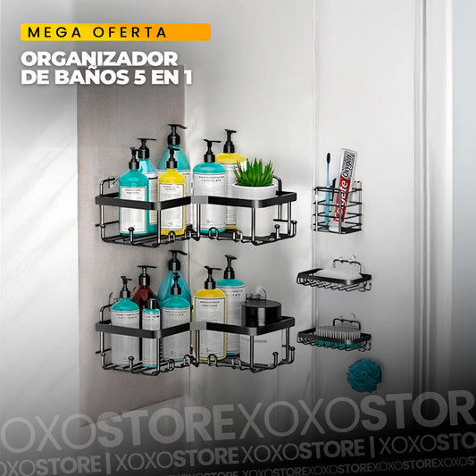 Organizador de ducha 5 en 1