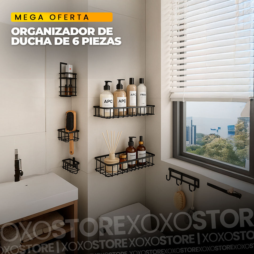 Organizador de ducha de (6 PIEZAS)