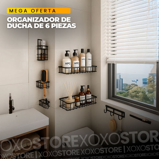 Organizador de ducha de (6 PIEZAS)