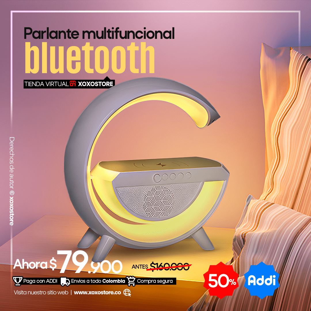 Parlante lampara  4 EN 1 G