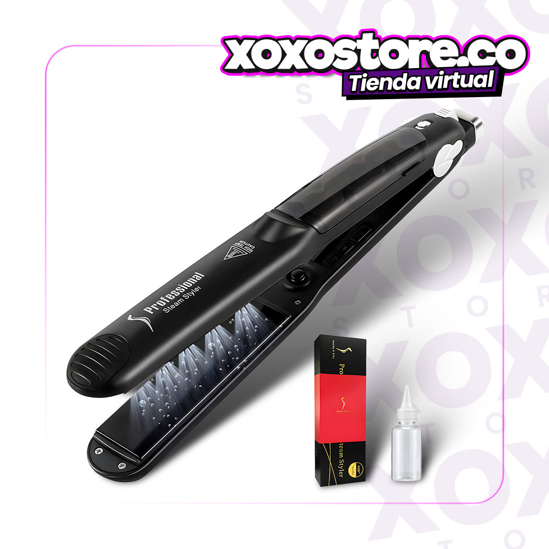 Plancha profesional a vapor