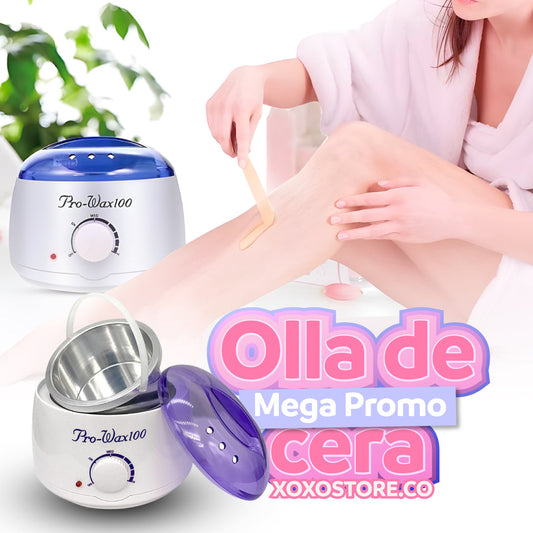 OLLA DE CERA PRO WAX + CERA DE PERLA 50 GR