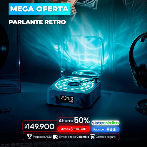 Parlante retro
