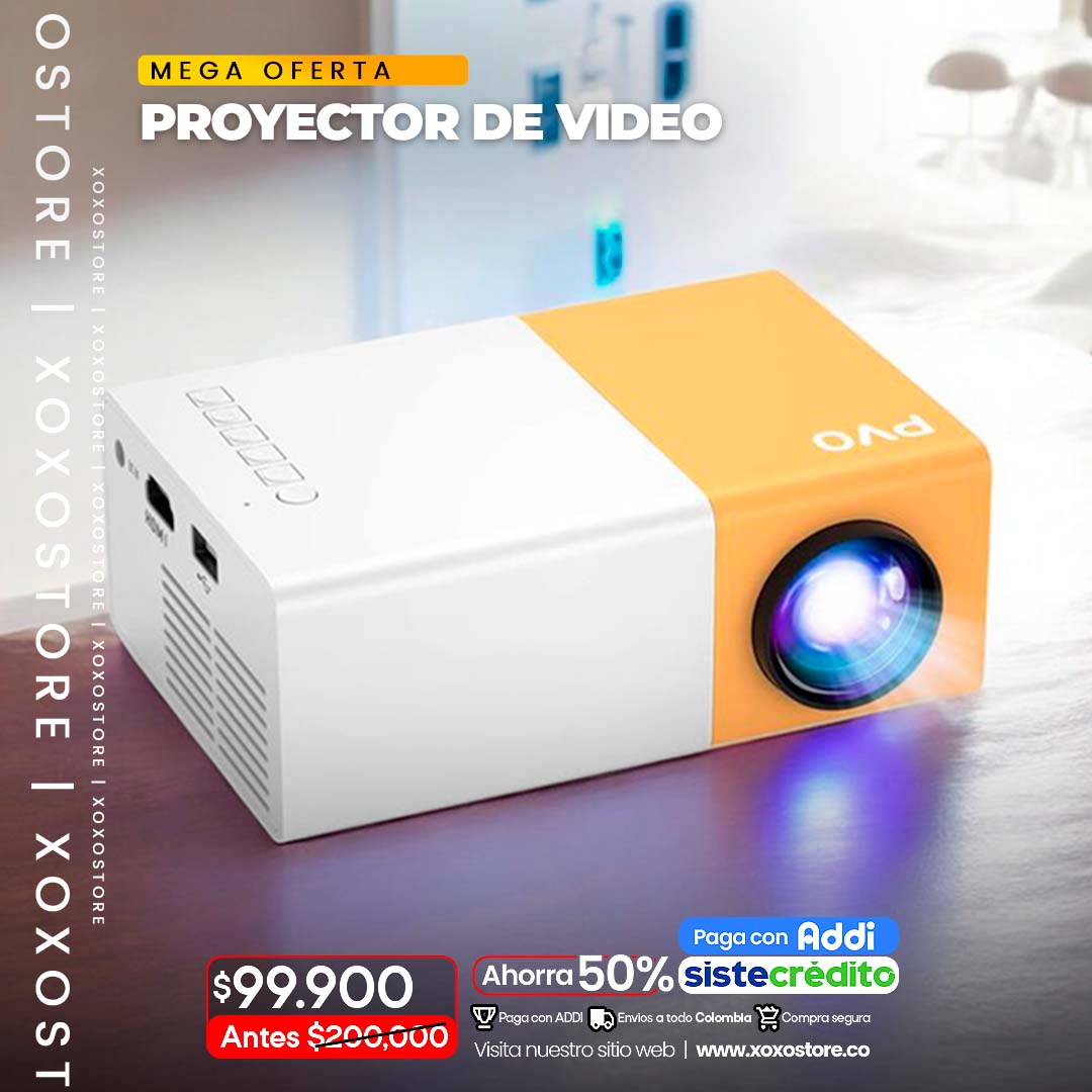 Mini proyector portatil