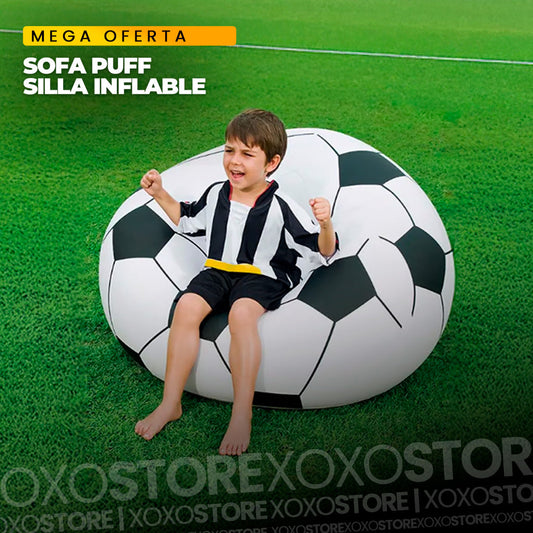 Puff futboll para niños