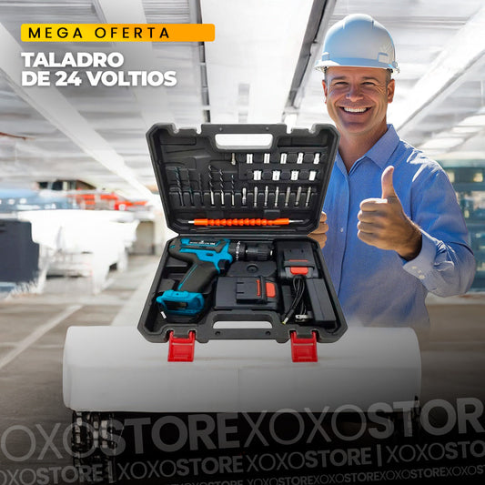 Taladro de 24 voltios
