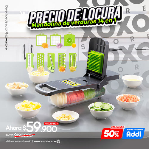Picador de verduras 14 en 1