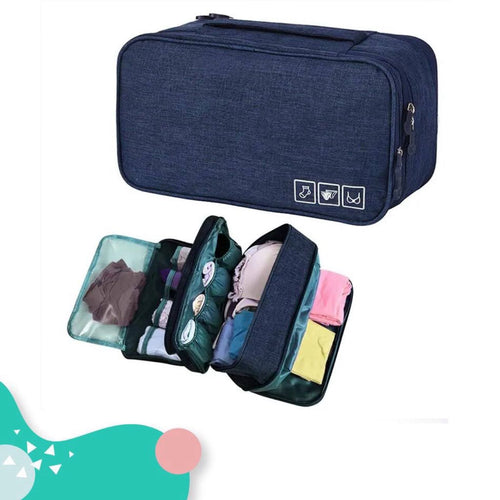 Organizador de viaje para ropa interior