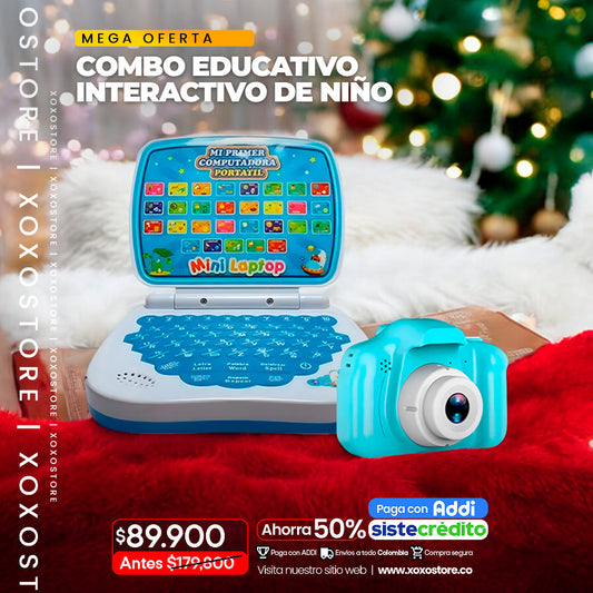 Combo educativo y interactivo infantil