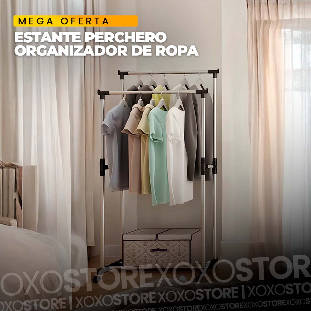 Estante Perchero organizador de ropas