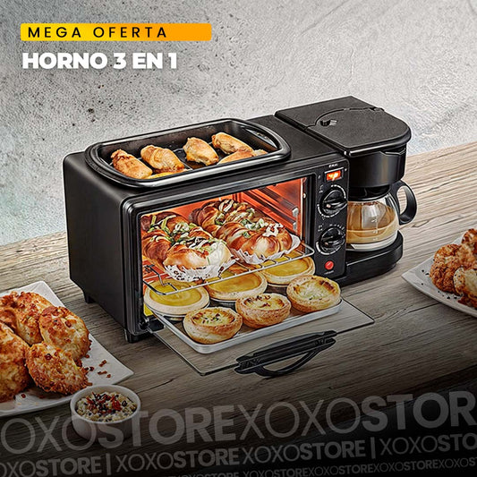 Horno 3 en 1