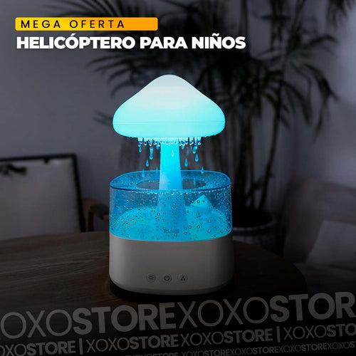 Humidificador nube de lluvia