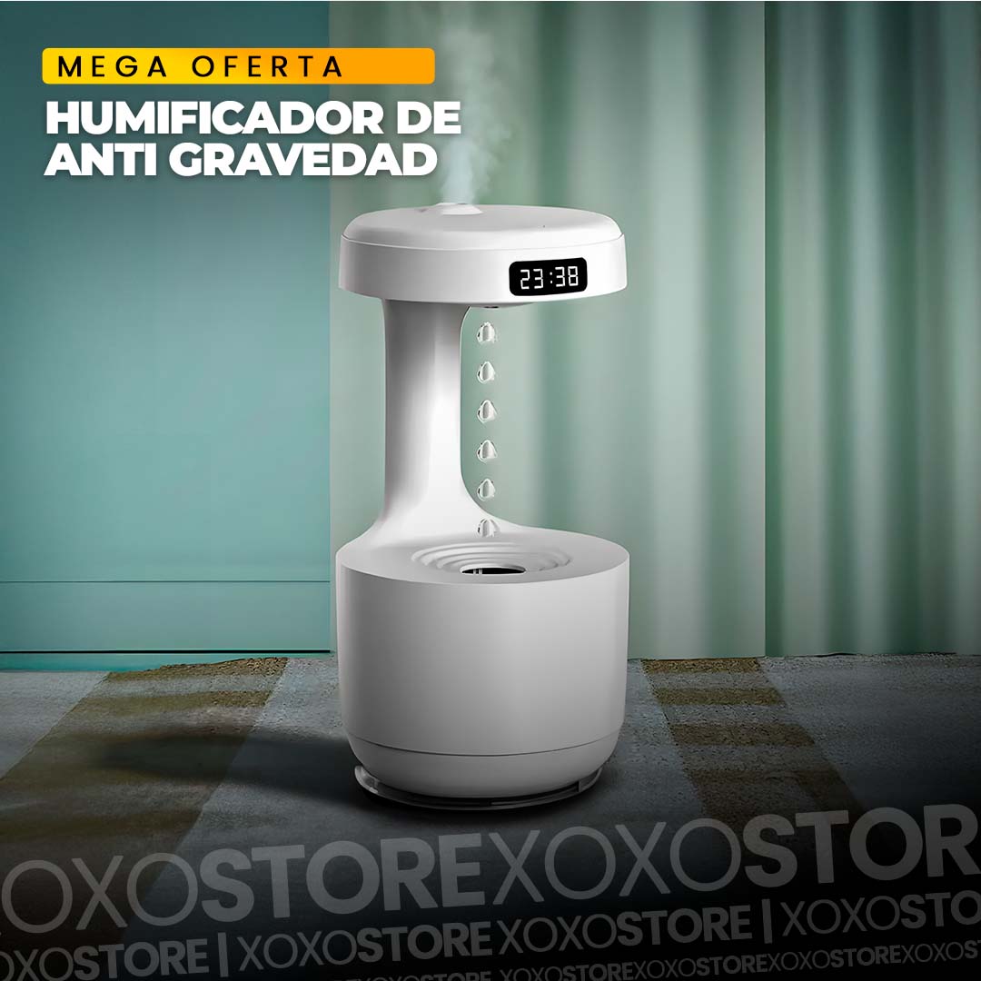 Humidificador Blanco Anti Gravedad