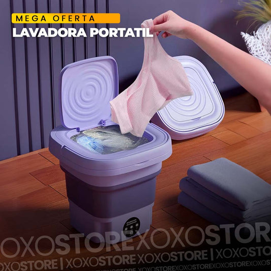 Lavadora portatil plegable