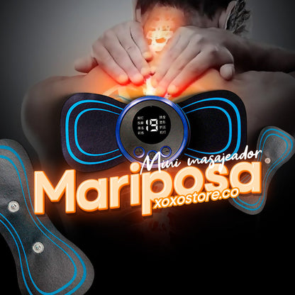Mini masajeador tipo mariposa